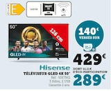 Hyper U Aizenay - Promo Téléviseur Qled 4k 50" Promo Téléviseur Qled 4k 50" à 289,00 € dans le catalogue Hyper U à Aizenay