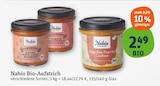 Bio-Aufstrich im Angebot bei tegut in Würzburg Bio-Aufstrich Angebote von Nabio bei tegut Würzburg für 2,49 €