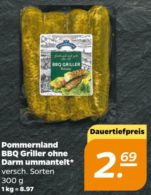 BBQ Griller ohne Darm ummantelt