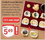 Sushi-Mix-Box im Angebot bei GLOBUS in Erftstadt Sushi-Mix-Box Angebote von GLOBUS bei GLOBUS Erftstadt für 5,49 €