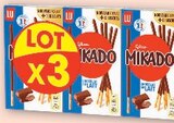Mikado Chocolat au lait - LU en promo chez Super U Versailles à 3,91 €