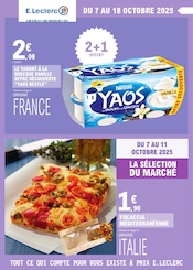 Catalogue Supermarchés E.Leclerc en cours à Bias et alentours, "TOUT CE QUI COMPTE POUR VOUS EXISTE À PRIX E.LECLERC", 32 pages, 07/10/2025 - 18/10/2025