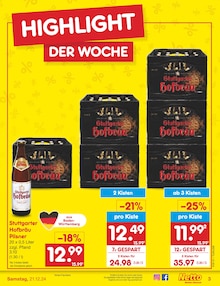 Bier im Netto Marken-Discount Prospekt "Aktuelle Angebote" mit 56 Seiten (Freiburg (Breisgau))