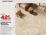 Promo Carrelage sol travertino à 42,90 € dans le catalogue Gedimat à Saint-Anthème