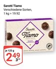Tiamo Angebote von Sarotti bei GLOBUS Wolfenbüttel für 2,49 €