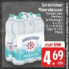 Aktuelles Mineralwasser Sprudel oder Medium Angebot bei E center in Remscheid ab 4,69 €