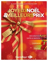 Prospectus Carrefour, "JOYEUX NOËL & MEILLEURS PRIX",  pages, 05/11/2024 - 31/12/2024