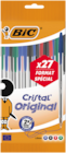 27 stylos bille "Cristal" à Carrefour Market dans L'Étoile