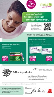 mea - meine apotheke Prospekt Unsere Februar-Angebote mit 4 Seiten