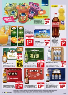 Coca Cola im EDEKA Prospekt "Aktuelle Angebote" mit 60 Seiten (Heilbronn)