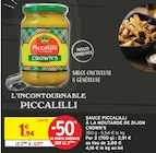 Intermarché Super Bourbourg - Promo Sauce Piccalilli à la moutarde de Dijon Promo Sauce Piccalilli à la moutarde de Dijon à 0,97 € dans le catalogue Intermarché Super à Bourbourg