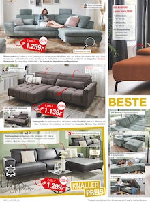 Couch im Opti-Wohnwelt Prospekt "Möbel und Küchen Spartage" mit 28 Seiten (Bremerhaven)