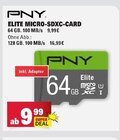 Aktuelles Elite Micro-SDXC-Card 64 GB Angebot bei E center in Mannheim ab 9,99 €