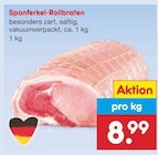 Aktuelles Spanferkel-Rollbraten Angebot bei Netto Marken-Discount in Frankfurt (Main) ab 8,99 €