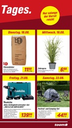 toom Baumarkt Zelt im Prospekt toom Baumarkt Zelt im Prospekt
