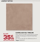 Promo Carrelage Sol Timeline à 35,90 € dans le catalogue Gedimat à Saint-Anthème