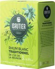 Rhum Blanc Traditionnel de l’Ile de la Réunion 49% vol. - ISAUTIER en promo chez Casino Supermarchés Paris à 39,09 €
