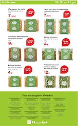 Prix et réduction Noix dans le prospectus Hmarket en cours Offre Noix dans le catalogue Hmarket du moment à la page 7