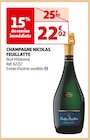 CHAMPAGNE - NICOLAS FEUILLATTE en promo chez Auchan Supermarché Mont-Saint-Aignan à 22,02 €