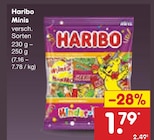 Minis im Angebot bei Netto Marken-Discount in Bergkamen Minis Angebote von Haribo bei Netto Marken-Discount Bergkamen für 1,79 €