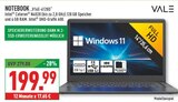 NOTEBOOK "V14E-412BD" Angebote von VALE bei Marktkauf Wuppertal für 199,99 €