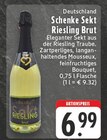 Aktuelles Schenke Sekt Riesling Brut Angebot bei E center in Bielefeld ab 6,99 €