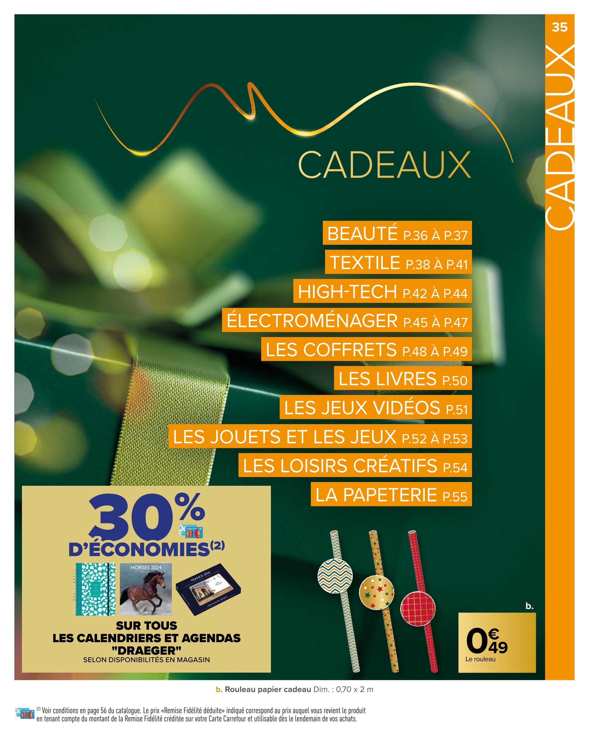 Carnet 17 x 22 cm lignure bullet point : l'unité à Prix Carrefour