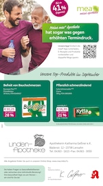 Aktueller mea - meine apotheke Apotheken Prospekt in Wangels und Umgebung, "Unsere September-Angebote" mit 4 Seiten, 01.09.2025 - 30.09.2025