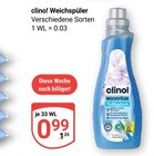Weichspüler im Angebot bei GLOBUS in Amberg Weichspüler Angebote von clino! bei GLOBUS Amberg für 0,99 €