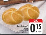 Kaiserbrötchen Angebote bei E center Pirna für 0,15 €