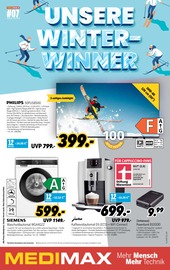 Aktueller MEDIMAX Prospekt mit Computer, "UNSERE WINTER-WINNER", Seite 1