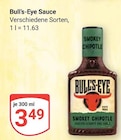 Sauce Angebote von Bull’s-Eye bei GLOBUS Altenburg für 3,49 €