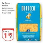 Nudeln im Angebot bei GLOBUS in Erfurt Nudeln Angebote von De Cecco bei GLOBUS Erfurt für 1,49 €