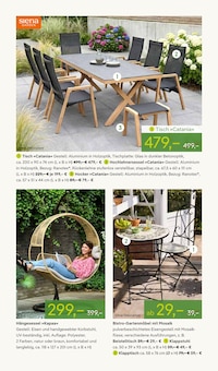 Gartenmöbel im Pflanzen Kölle Prospekt "BLÜTENZAUBER FÜR ZUHAUSE" mit 14 Seiten (Fürth)