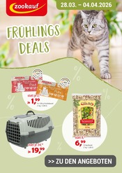 Aktueller Zookauf Prospekt mit Wasser, "Frühlings Deals", Seite 1