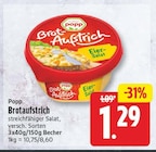 Brotaufstrich von Popp für 1,29 € bei EDEKA im Angebot Brotaufstrich von Popp im aktuellen EDEKA Prospekt