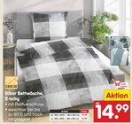 Aktuelles Biber Bettwäsche Angebot bei Netto Marken-Discount in Mönchengladbach ab 14,99 €