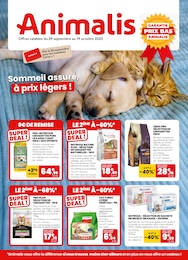 Prospectus Jardineries & Animaleries de Animalis à Elven: "Sommeil assuré, à prix légers !", 8 pages, 29/09/2025 - 19/10/2025