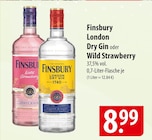 Finsbury London Dry Gin oder Wild Strawberry Angebote bei famila Nordost Lüneburg für 8,99 €