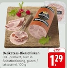 EDEKA Obertshausen - Delikatess-Bierschinken Angebot im Prospekt Delikatess-Bierschinken bei EDEKA im Obertshausen Prospekt für 1,29 €