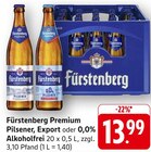 Premium Pilsener im Angebot bei EDEKA in Baiersbronn Premium Pilsener Angebote von Fürstenberg bei EDEKA Baiersbronn für 13,99 €