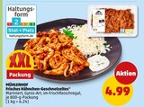 Aktuelles Frisches Hähnchen-Geschnetzeltes Angebot bei Penny in Würzburg ab 4,99 €