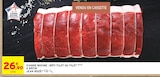 Viande bovine : rôti filet ou filet à rôtir - JEAN ROZÉ - Intermarché Super à Champigny-sur-Marne Viande bovine : rôti filet ou filet à rôtir - JEAN ROZÉ en promo chez Intermarché Super Champigny-sur-Marne à 26,90 €