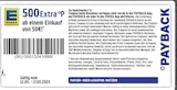 500 Extra °P ab einem Einkauf von 50 € Angebot in Hohenfelden 500 Extra °P ab einem Einkauf von 50 € im aktuellen Prospekt bei EDEKA in Hohenfelden