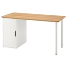 Schreibtisch Bambus/weiß Angebote von ANFALLARE / ALEX bei IKEA Pirna für 132,99 €