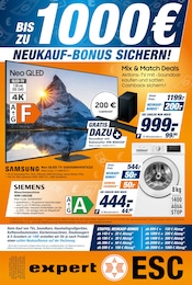 Aktueller expert Elektromärkte Prospekt in Demitz-Thumitz und Umgebung, "BIS ZU 1000€ NEUKAUF-BONUS SICHERN!" mit 8 Seiten, 07.02.2026 - 13.02.2026
