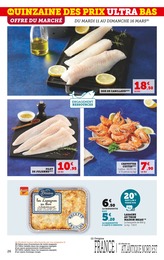 Offre Crevettes cuites dans le catalogue Super U du moment à la page 26