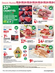 Promos Côte De Boeuf dans le catalogue "LA RENTRÉE À PRIX K.O." de Auchan Hypermarché Côte De Boeuf en promo dans le catalogue Auchan Hypermarché à la page 16