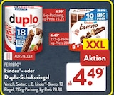 Duplo-Schokoriegel von Ferrero im aktuellen ALDI SÜD Prospekt für 4,49 €