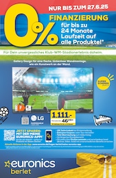 EURONICS Prospekt für Lüdenscheid: "0% FINANZIERUNG FÜR BIS ZU 24 MONATE LAUFZEIT AUF ALLE PRODUKTE!", 10 Seiten, 19.06.2025 - 27.06.2025